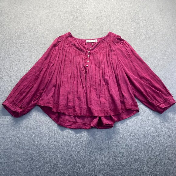 Women's Pink Blouse - Picture 3 of 14